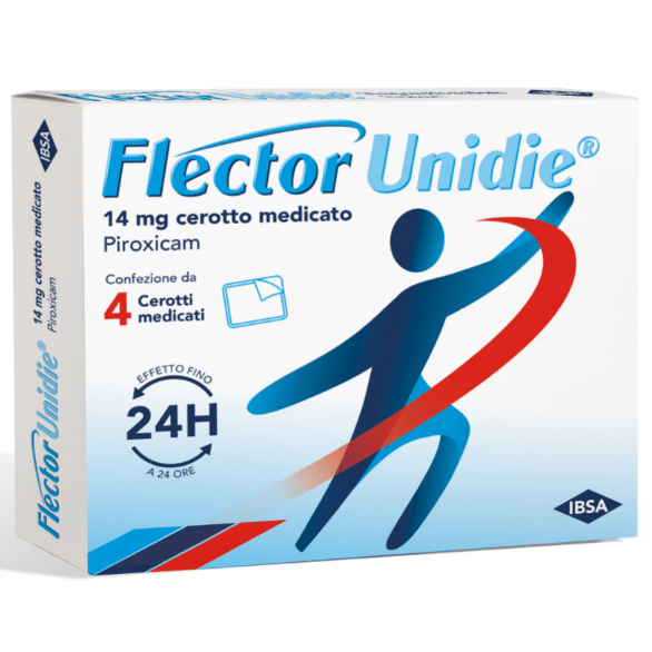 FLECTOR UNIDIE 4 cerotto medicato 14mg