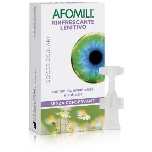 AFOMILL RINFRESCANTE SENZA CONSERVANTI 10 FIALE DA 0,5 ML