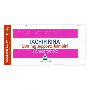 tachipirina supposte 500mg ASM Farma