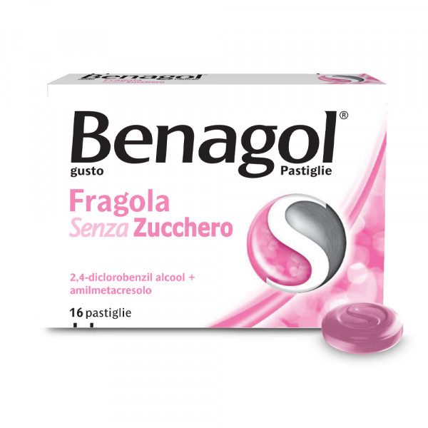 benagol pastiglie fragola ASM Farma