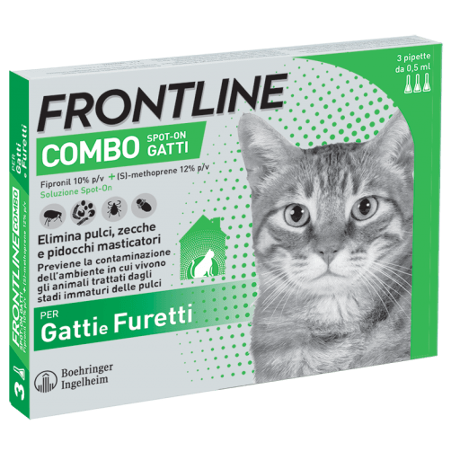 FRONTLINE COMBO3PIPGATTI/FUR