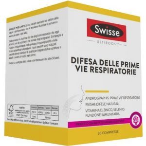 SWISSE DIFESA DELLE PRIME VIE RESPIRATORIE 30 COMPRESSE