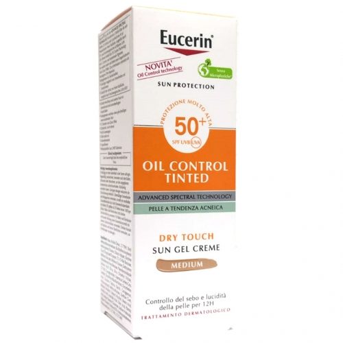eucerin-sun-oil-control-tinted-gel-crema-spf50-50ml ASM Farma
